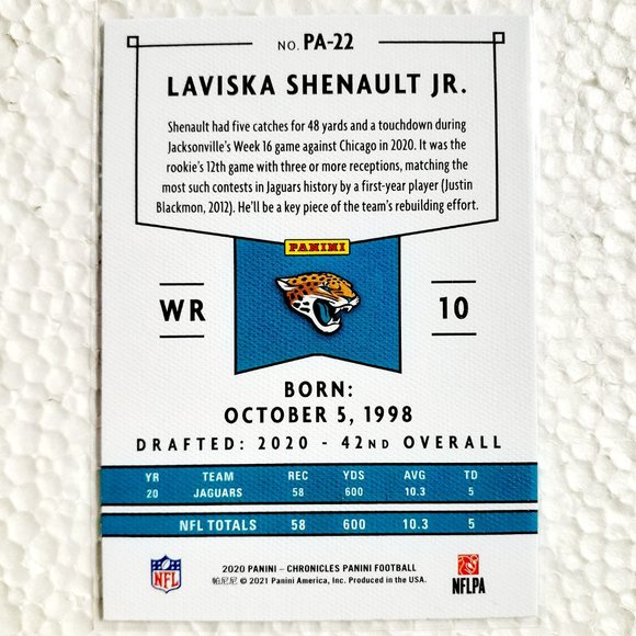 Jacksonville Jaquars 4 Card Lot - FTBL [15_2] - Picture 5 of 9